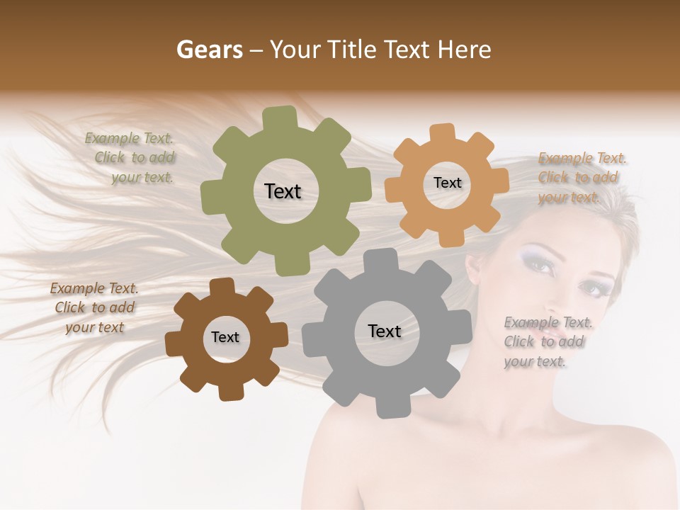 Cabello Liso PowerPoint Template