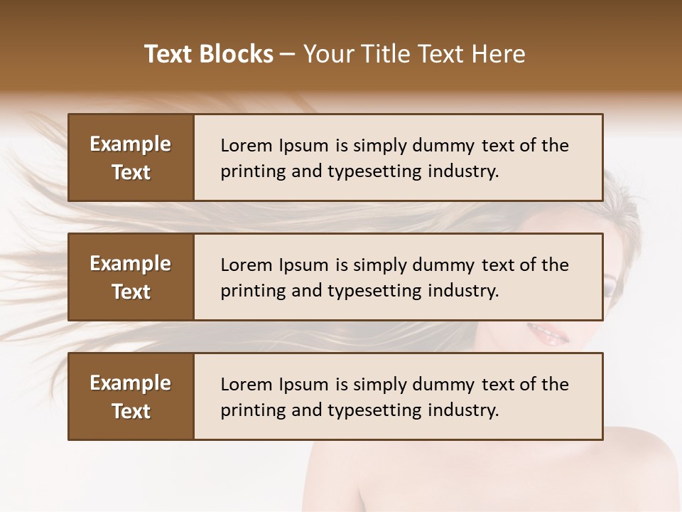 Cabello Liso PowerPoint Template