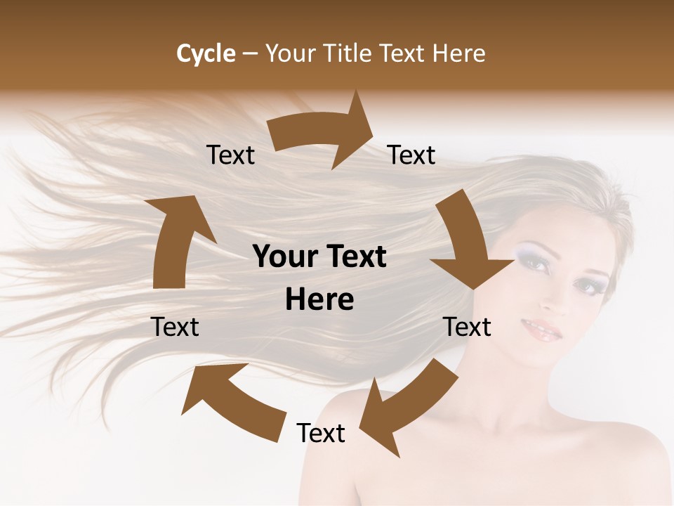 Cabello Liso PowerPoint Template