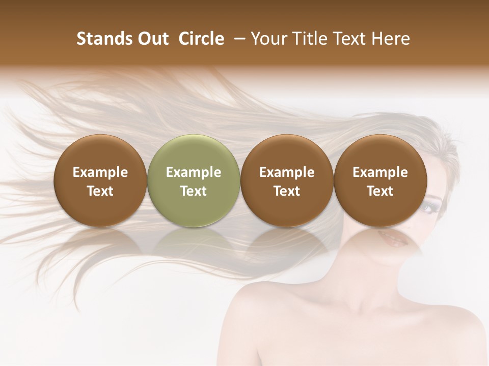 Cabello Liso PowerPoint Template