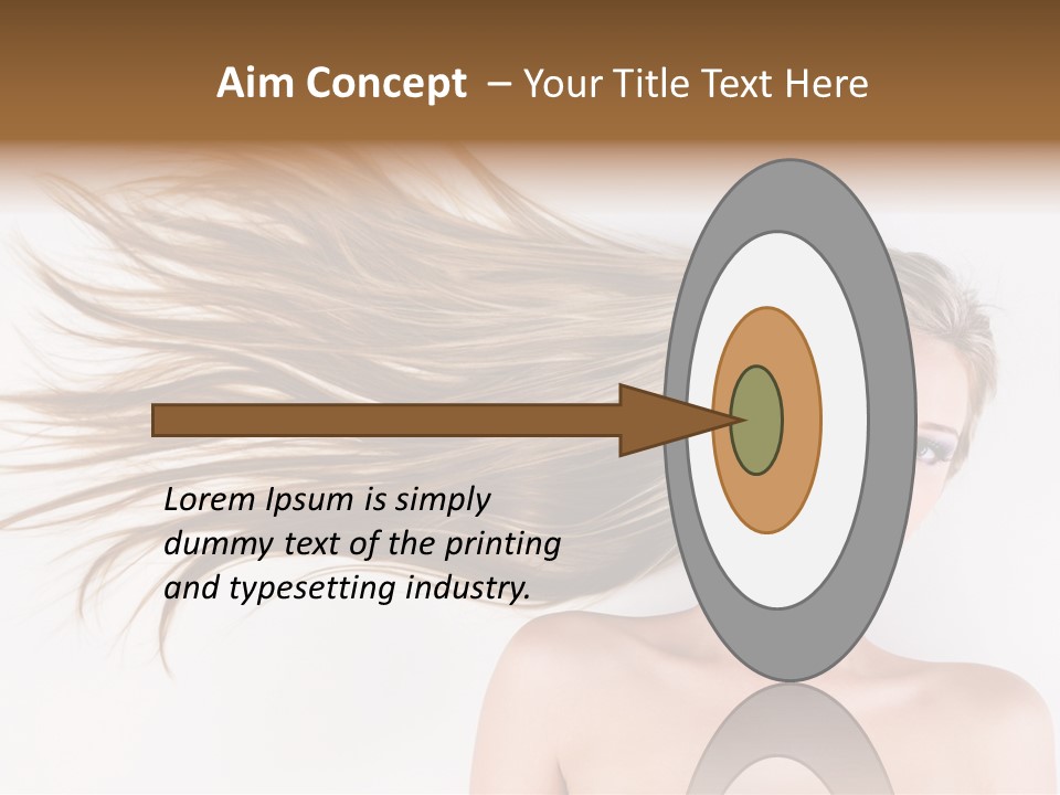 Cabello Liso PowerPoint Template