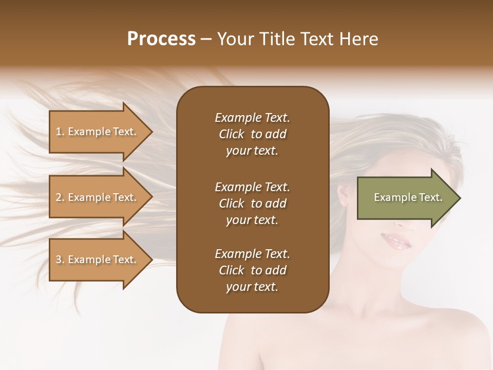 Cabello Liso PowerPoint Template