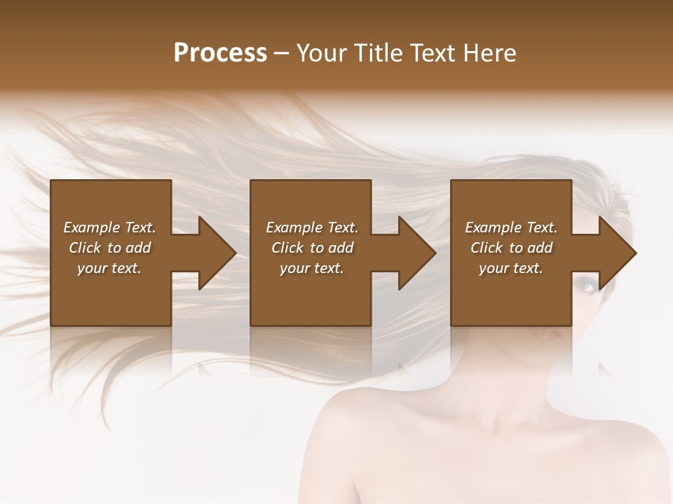 Cabello Liso PowerPoint Template