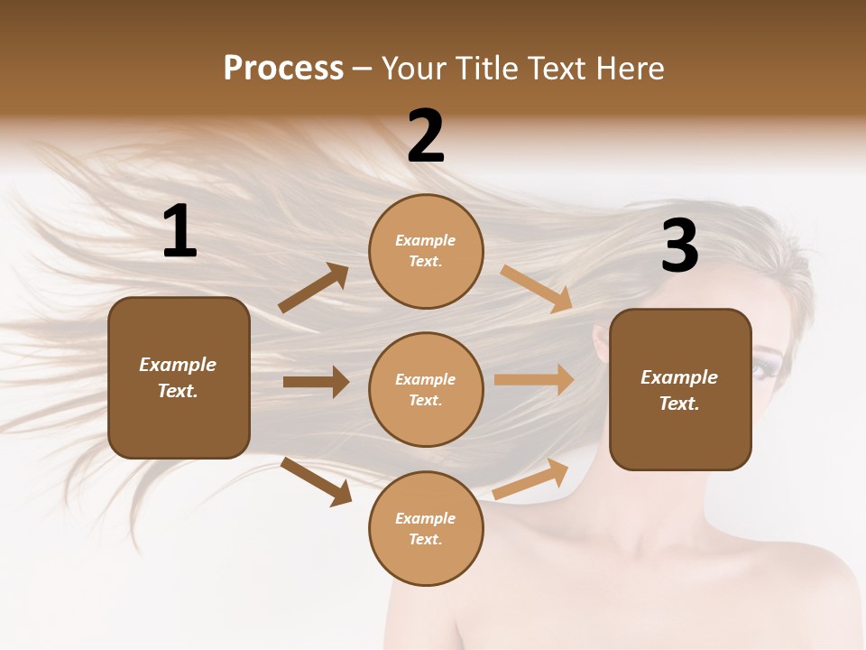 Cabello Liso PowerPoint Template