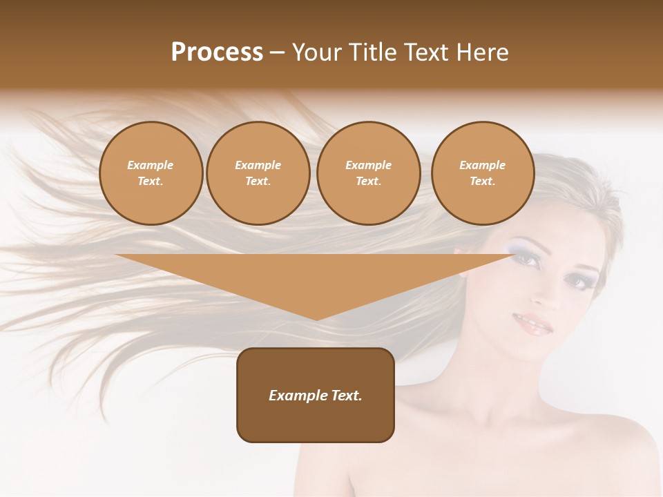Cabello Liso PowerPoint Template