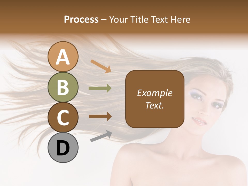 Cabello Liso PowerPoint Template