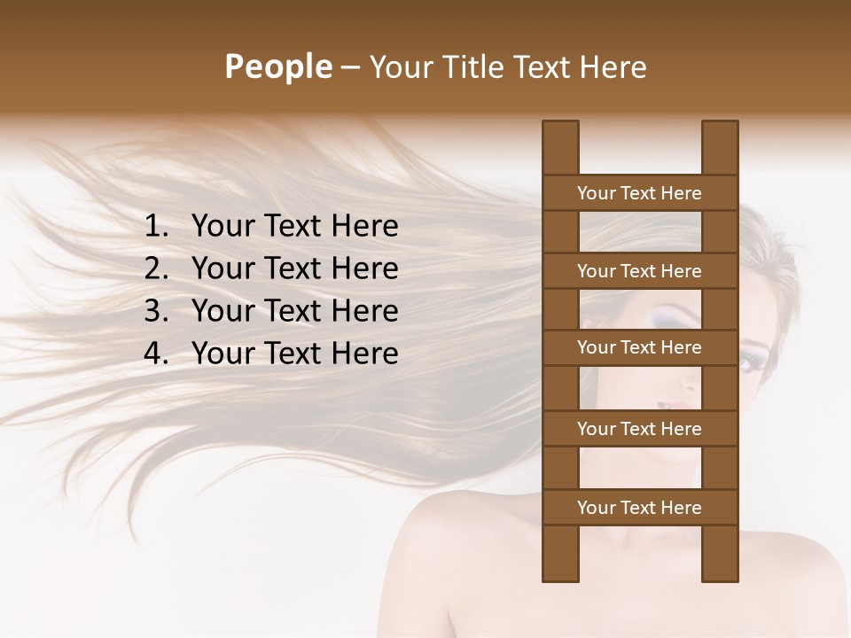 Cabello Liso PowerPoint Template