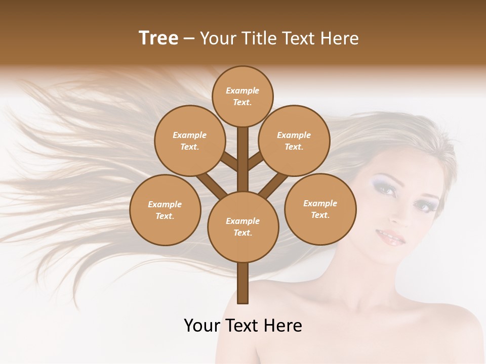 Cabello Liso PowerPoint Template