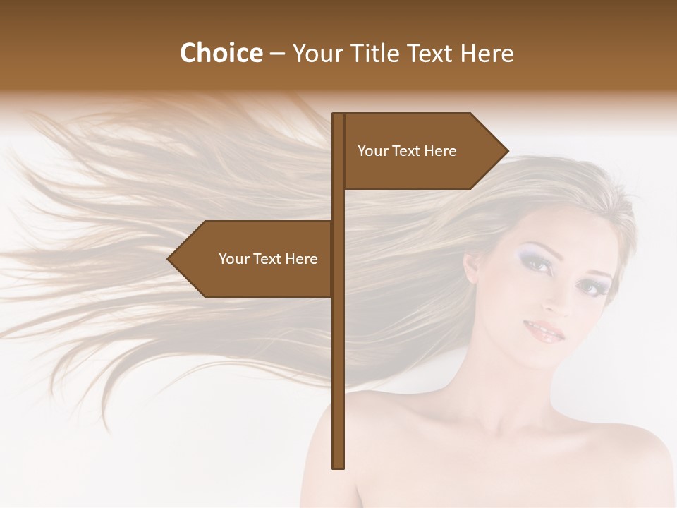 Cabello Liso PowerPoint Template