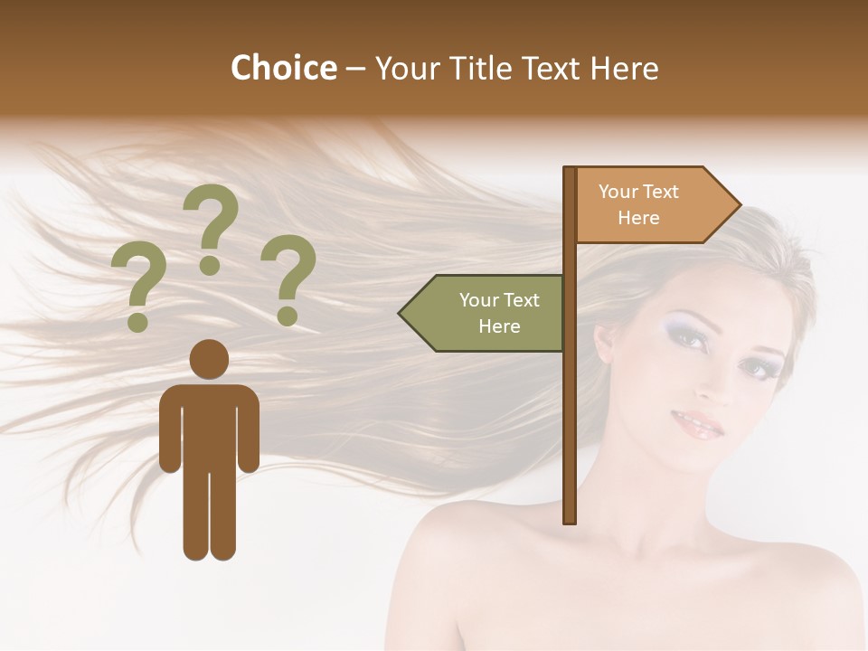 Cabello Liso PowerPoint Template