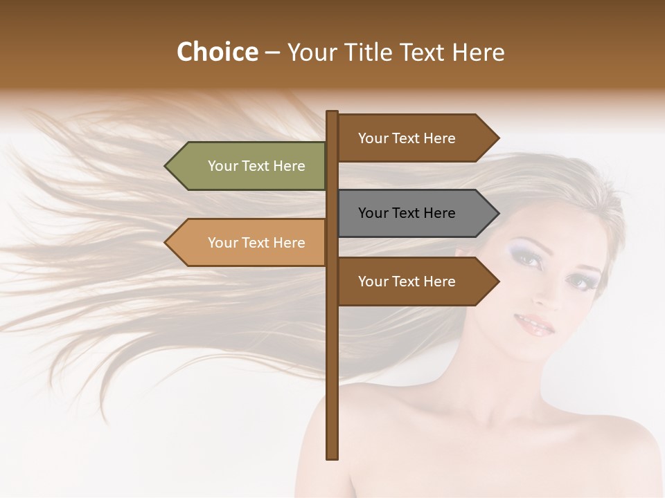 Cabello Liso PowerPoint Template