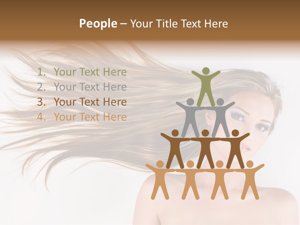 Cabello Liso PowerPoint Template
