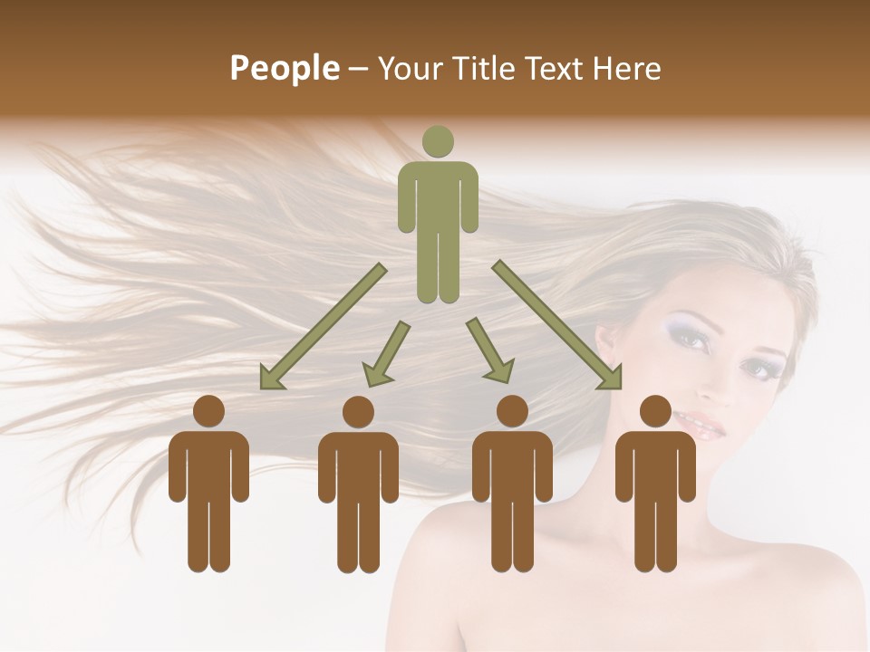 Cabello Liso PowerPoint Template