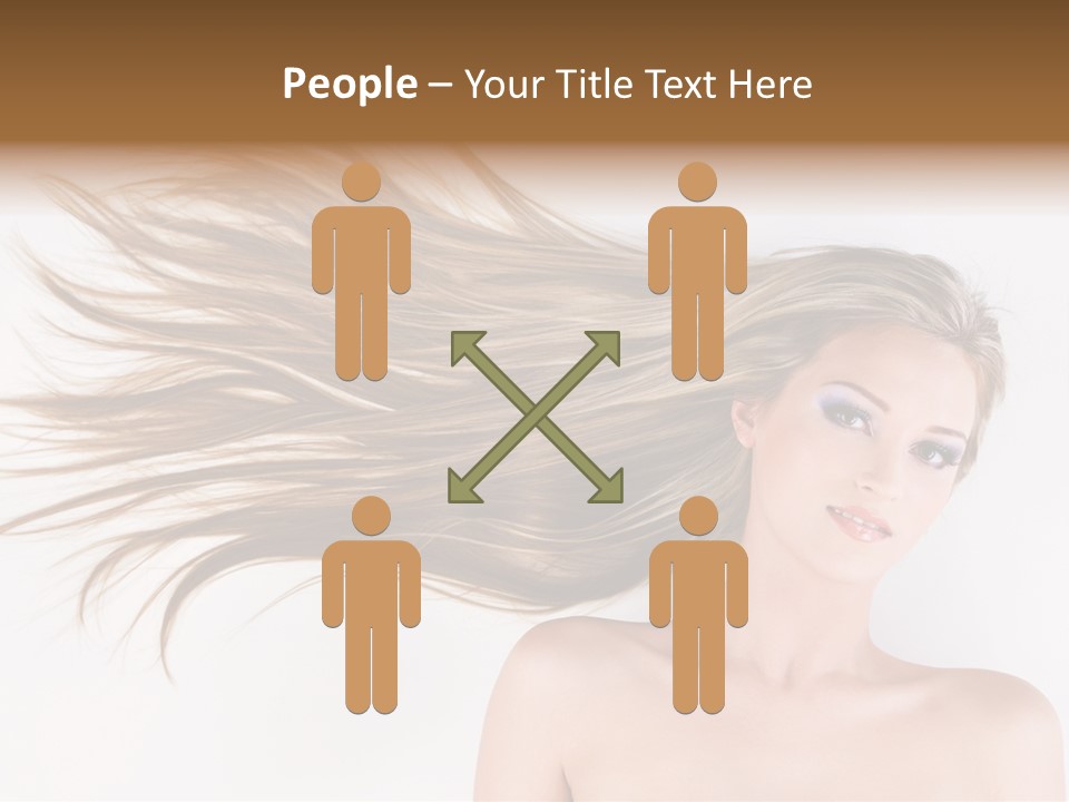 Cabello Liso PowerPoint Template