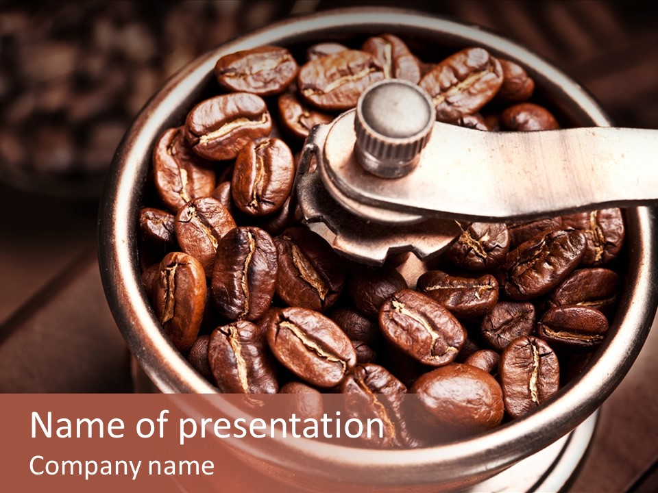 Coffee Backgrounds PowerPoint Template