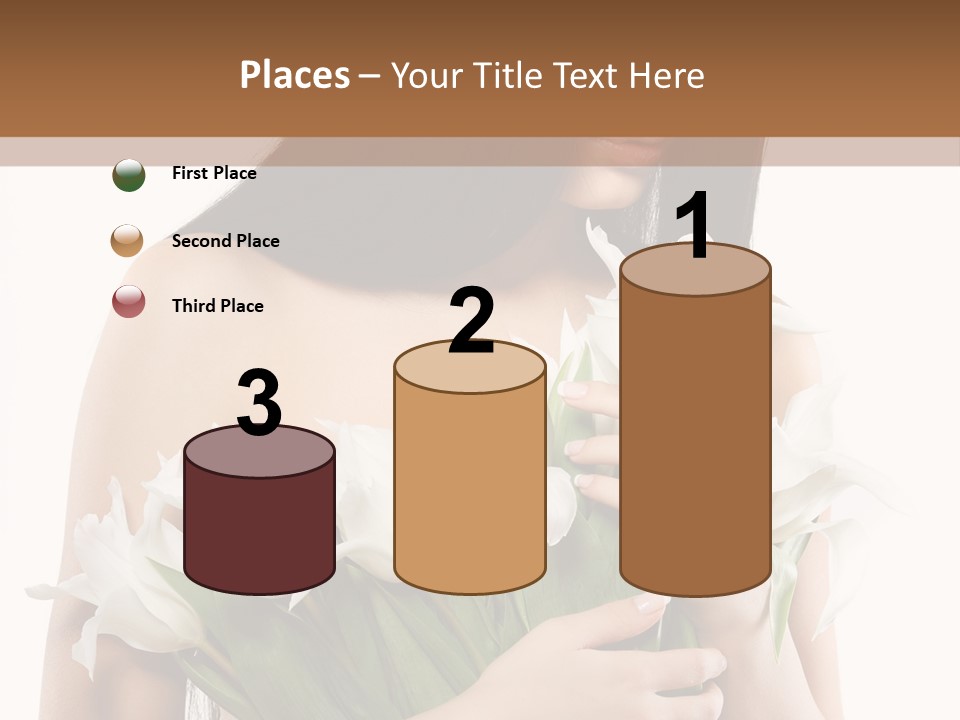 Hairstyle Human Portrait PowerPoint Template