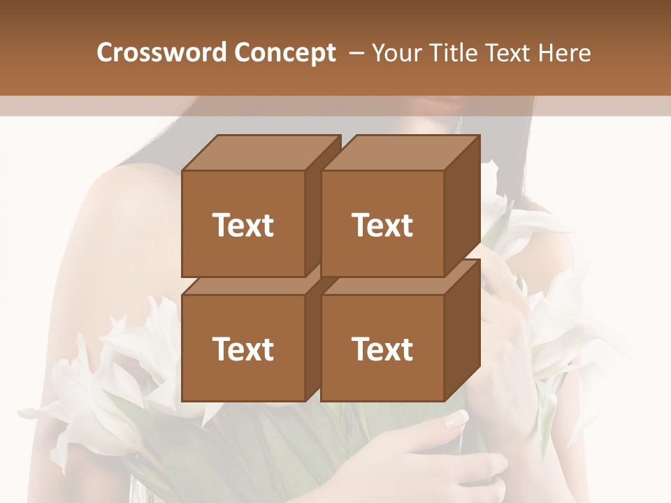 Hairstyle Human Portrait PowerPoint Template