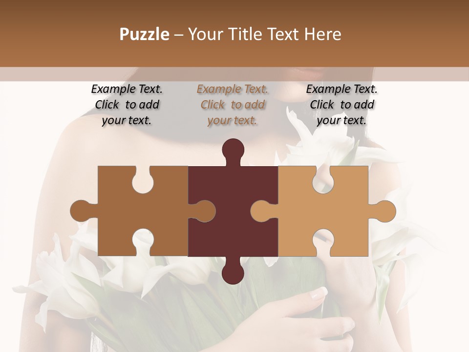 Hairstyle Human Portrait PowerPoint Template