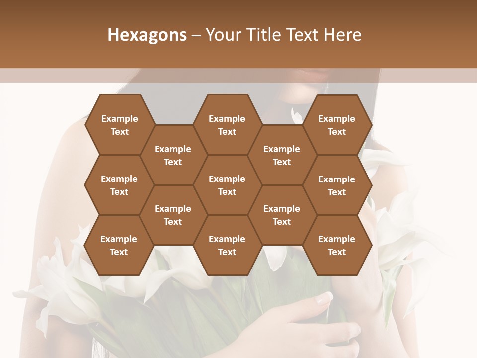 Hairstyle Human Portrait PowerPoint Template