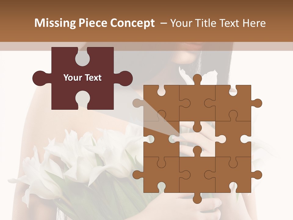 Hairstyle Human Portrait PowerPoint Template