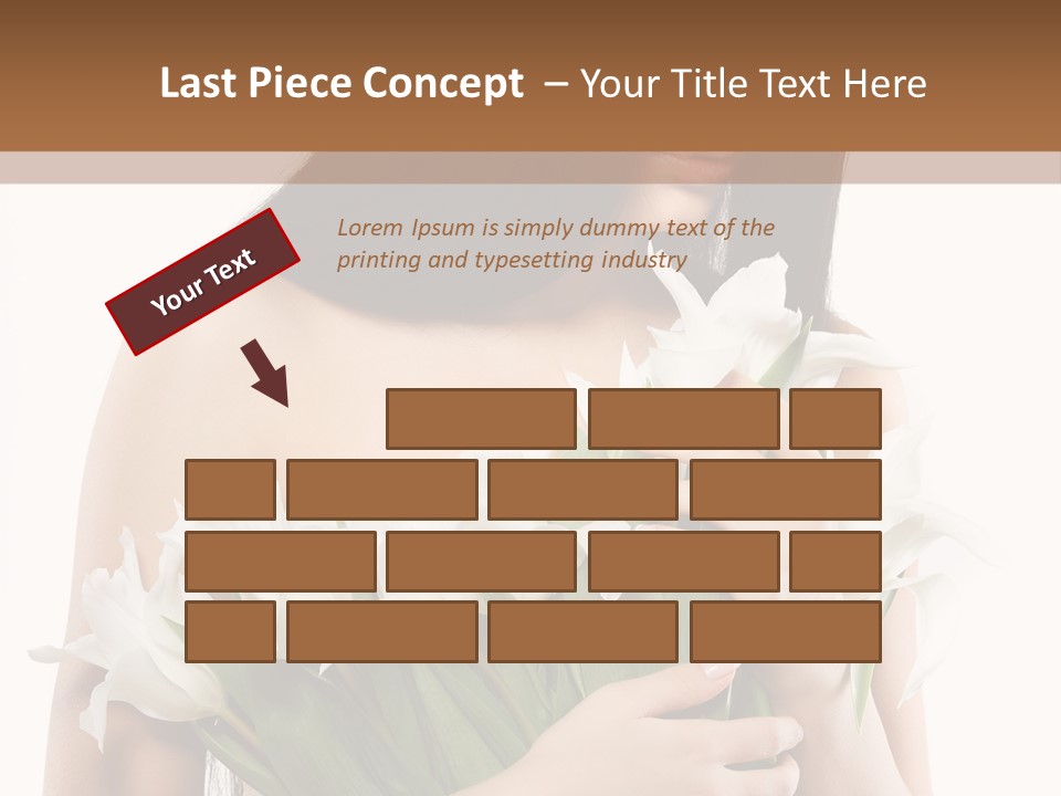 Hairstyle Human Portrait PowerPoint Template