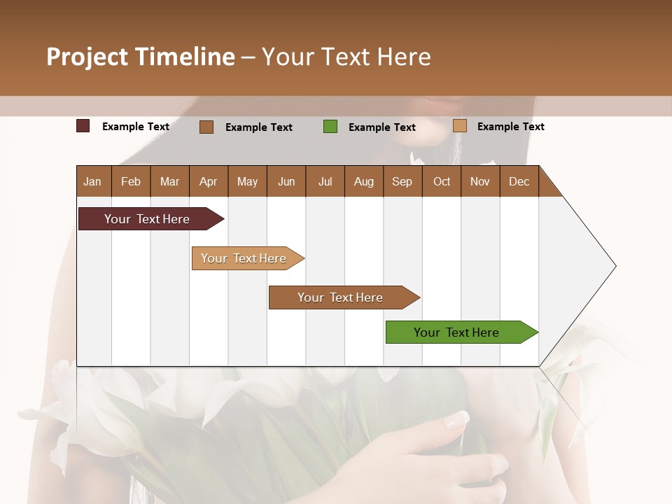 Hairstyle Human Portrait PowerPoint Template