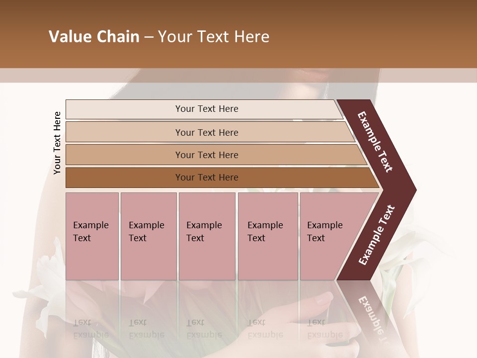 Hairstyle Human Portrait PowerPoint Template