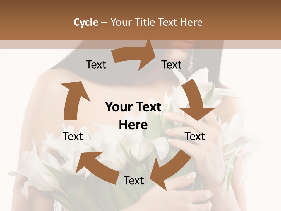 Hairstyle Human Portrait PowerPoint Template