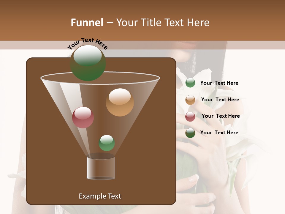 Hairstyle Human Portrait PowerPoint Template