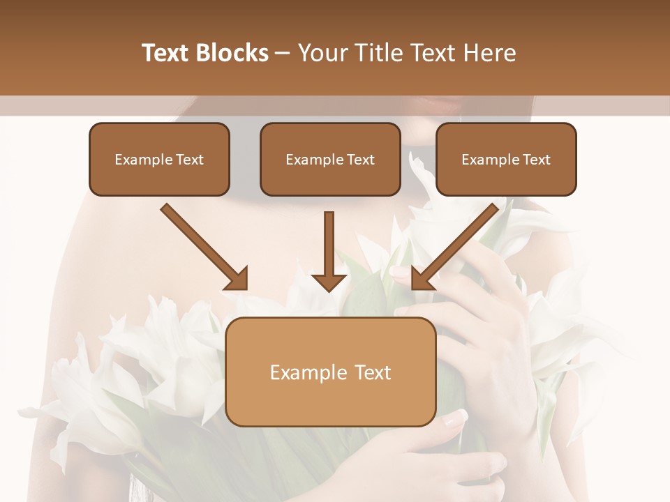 Hairstyle Human Portrait PowerPoint Template