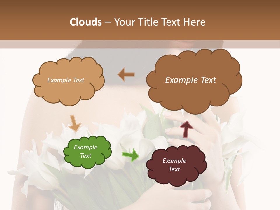 Hairstyle Human Portrait PowerPoint Template