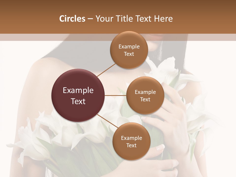 Hairstyle Human Portrait PowerPoint Template