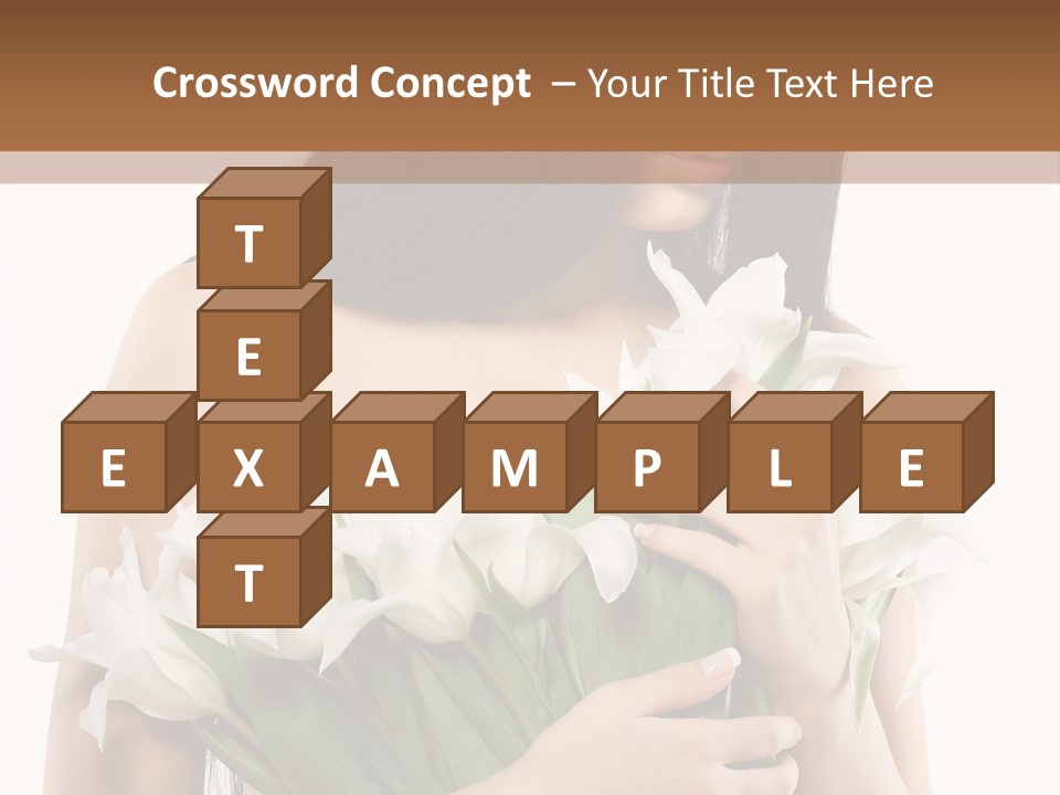 Hairstyle Human Portrait PowerPoint Template