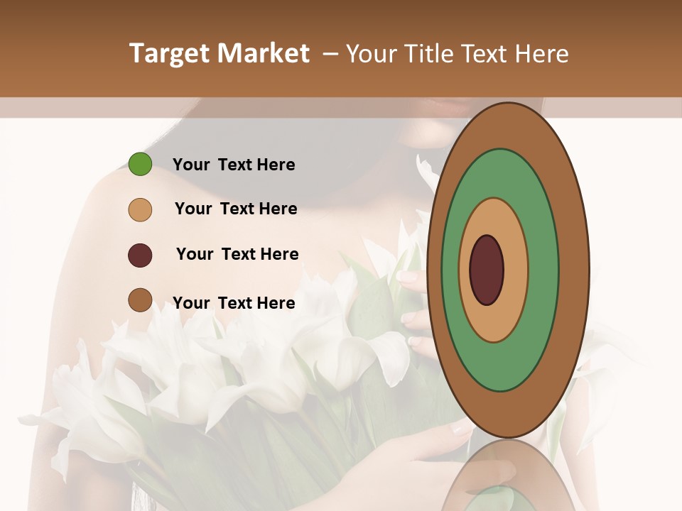 Hairstyle Human Portrait PowerPoint Template