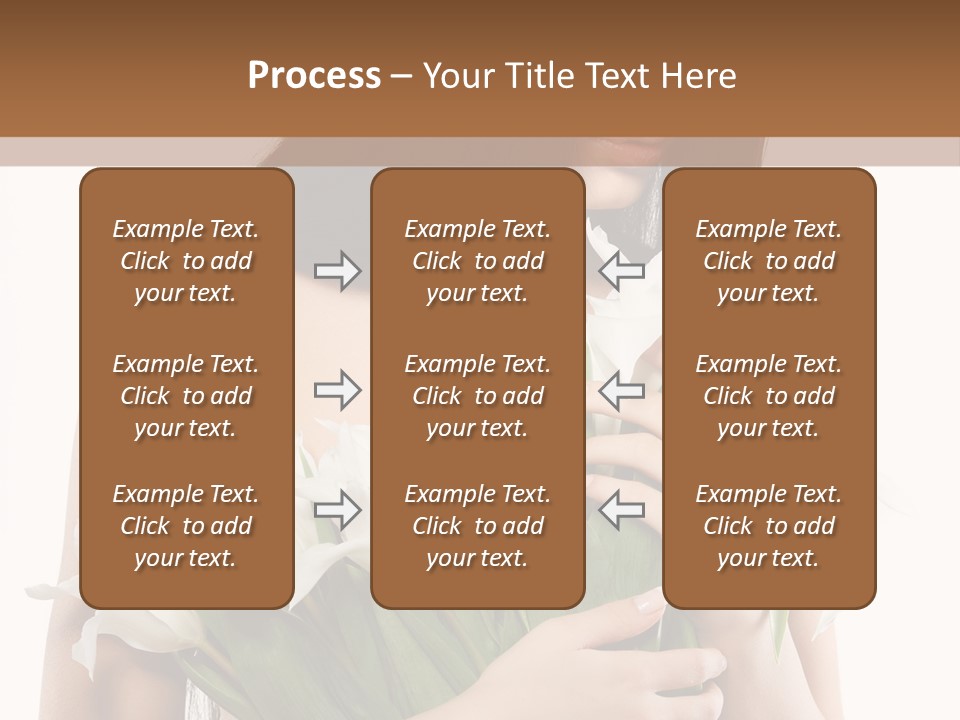 Hairstyle Human Portrait PowerPoint Template