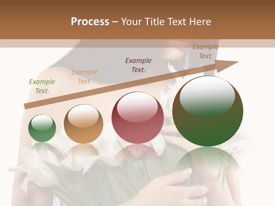 Hairstyle Human Portrait PowerPoint Template