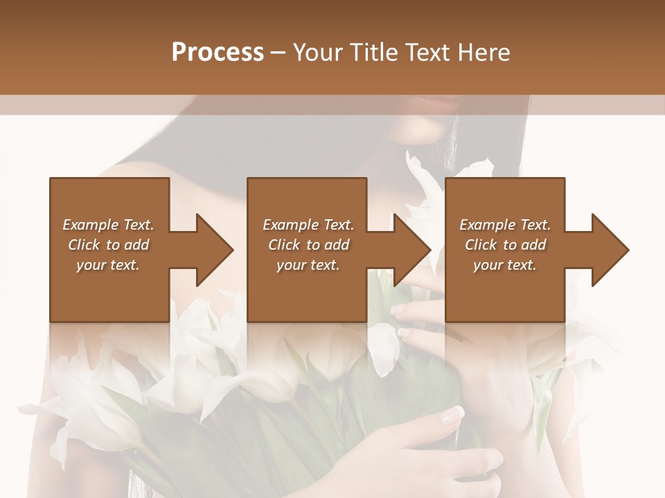 Hairstyle Human Portrait PowerPoint Template