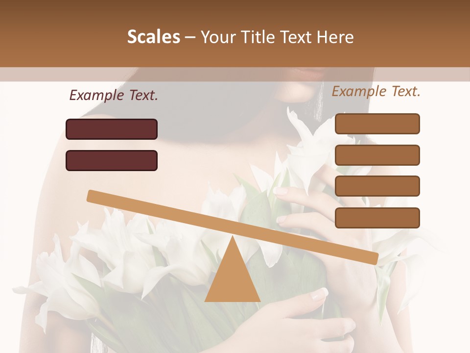 Hairstyle Human Portrait PowerPoint Template