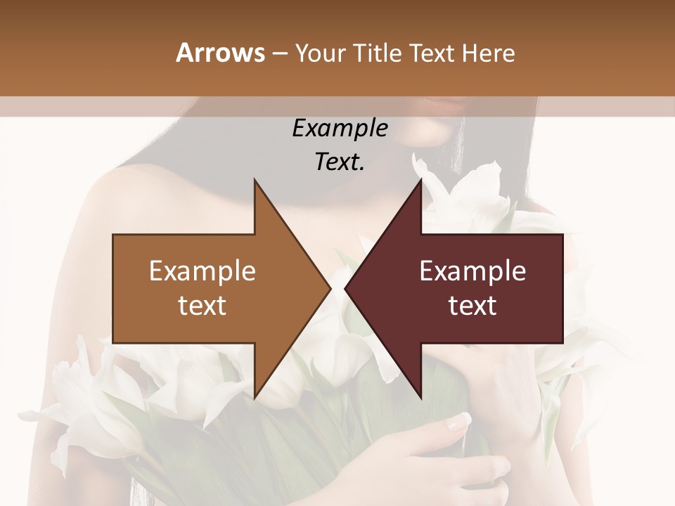 Hairstyle Human Portrait PowerPoint Template