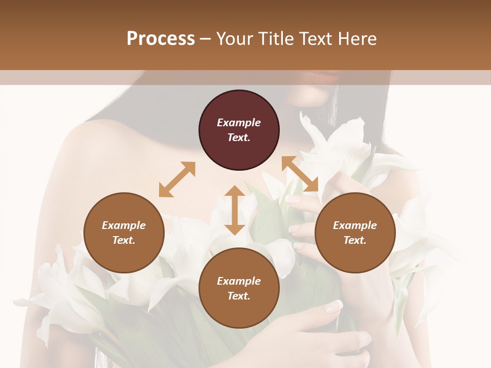 Hairstyle Human Portrait PowerPoint Template