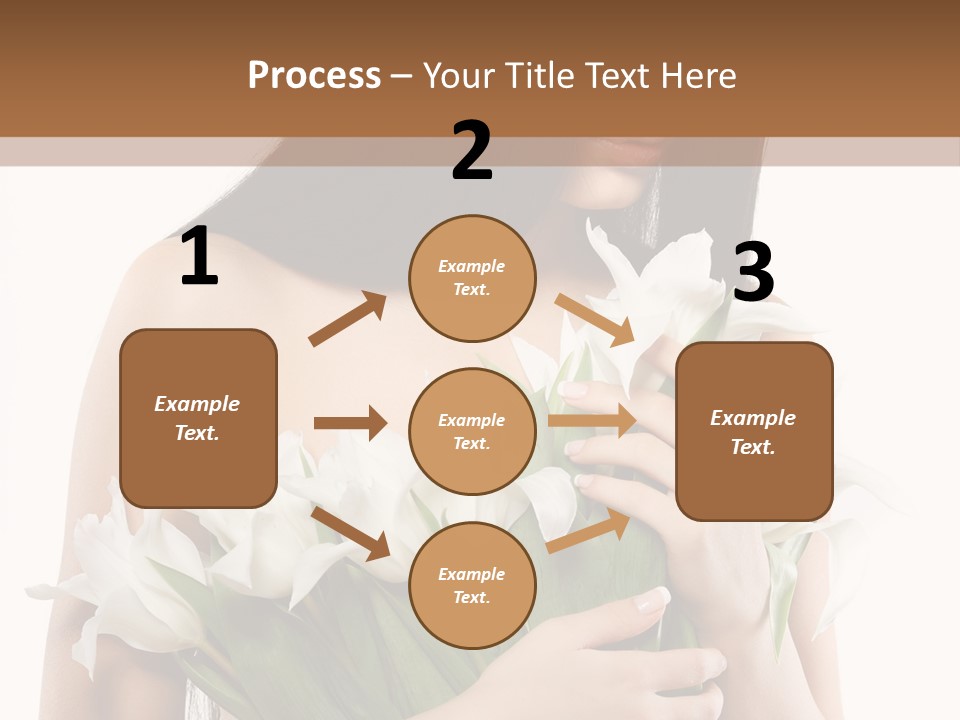 Hairstyle Human Portrait PowerPoint Template