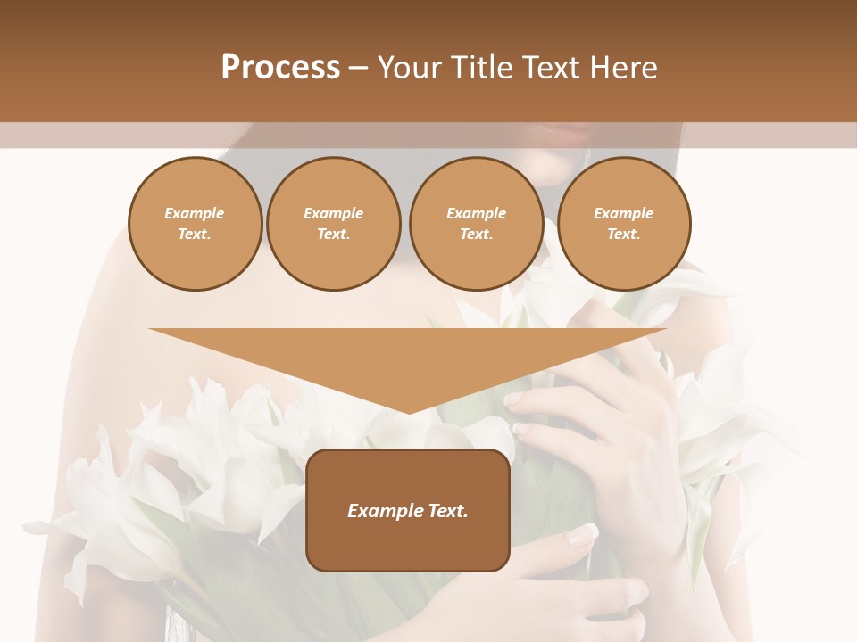 Hairstyle Human Portrait PowerPoint Template