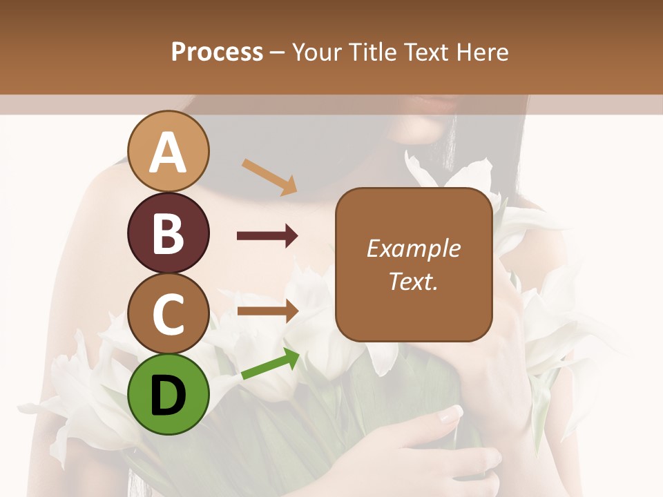 Hairstyle Human Portrait PowerPoint Template