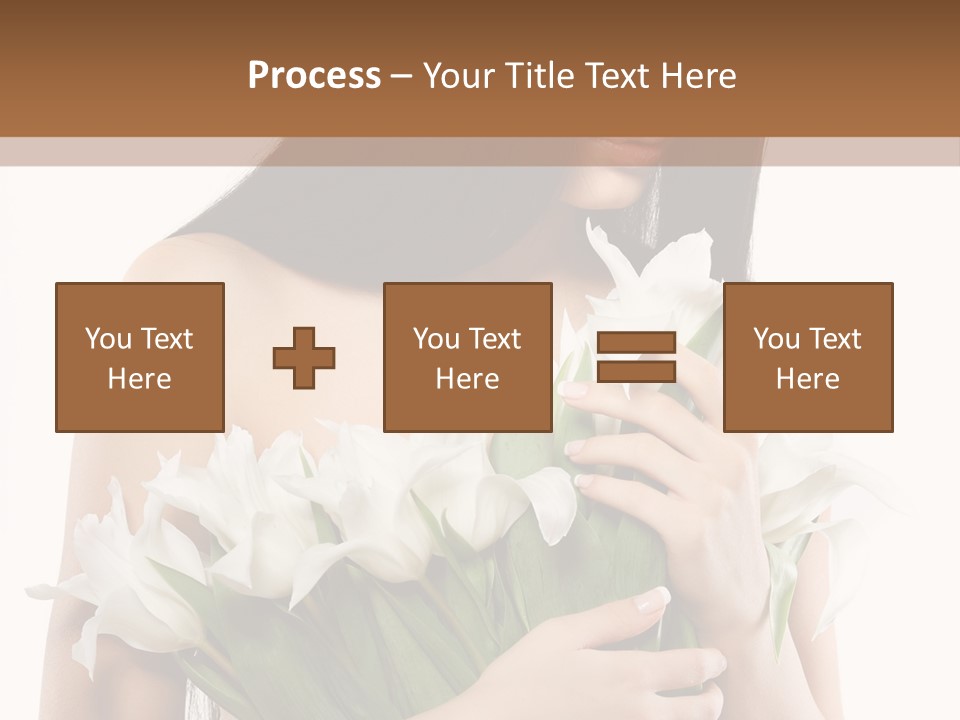 Hairstyle Human Portrait PowerPoint Template