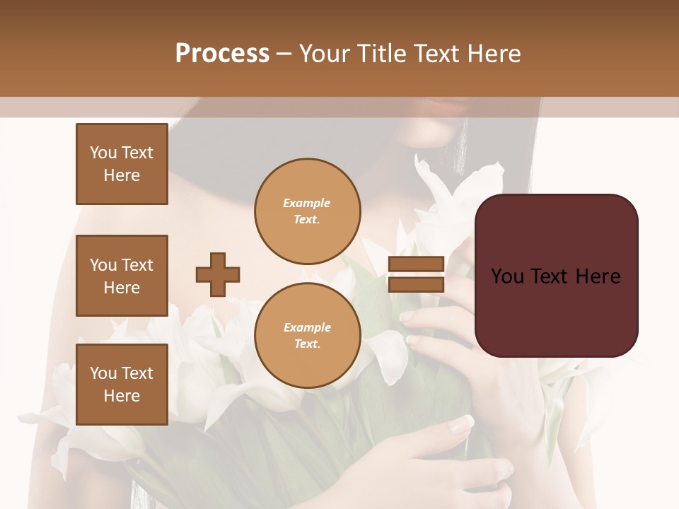 Hairstyle Human Portrait PowerPoint Template