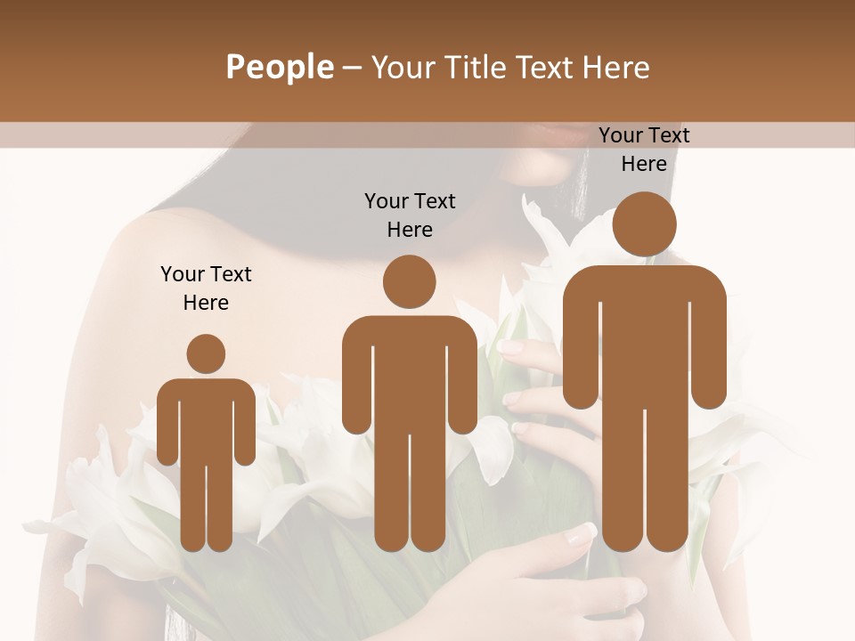 Hairstyle Human Portrait PowerPoint Template