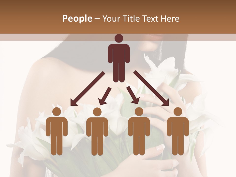 Hairstyle Human Portrait PowerPoint Template