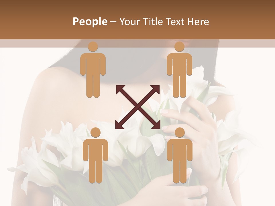 Hairstyle Human Portrait PowerPoint Template