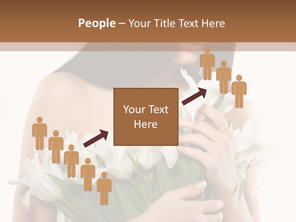 Hairstyle Human Portrait PowerPoint Template