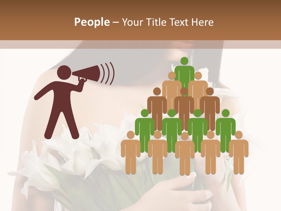 Hairstyle Human Portrait PowerPoint Template